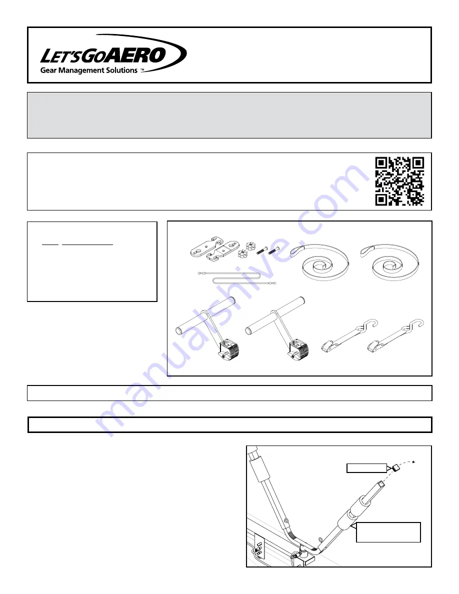 Let's Go Aero Fly Rod Adapter Kit Скачать руководство пользователя страница 1