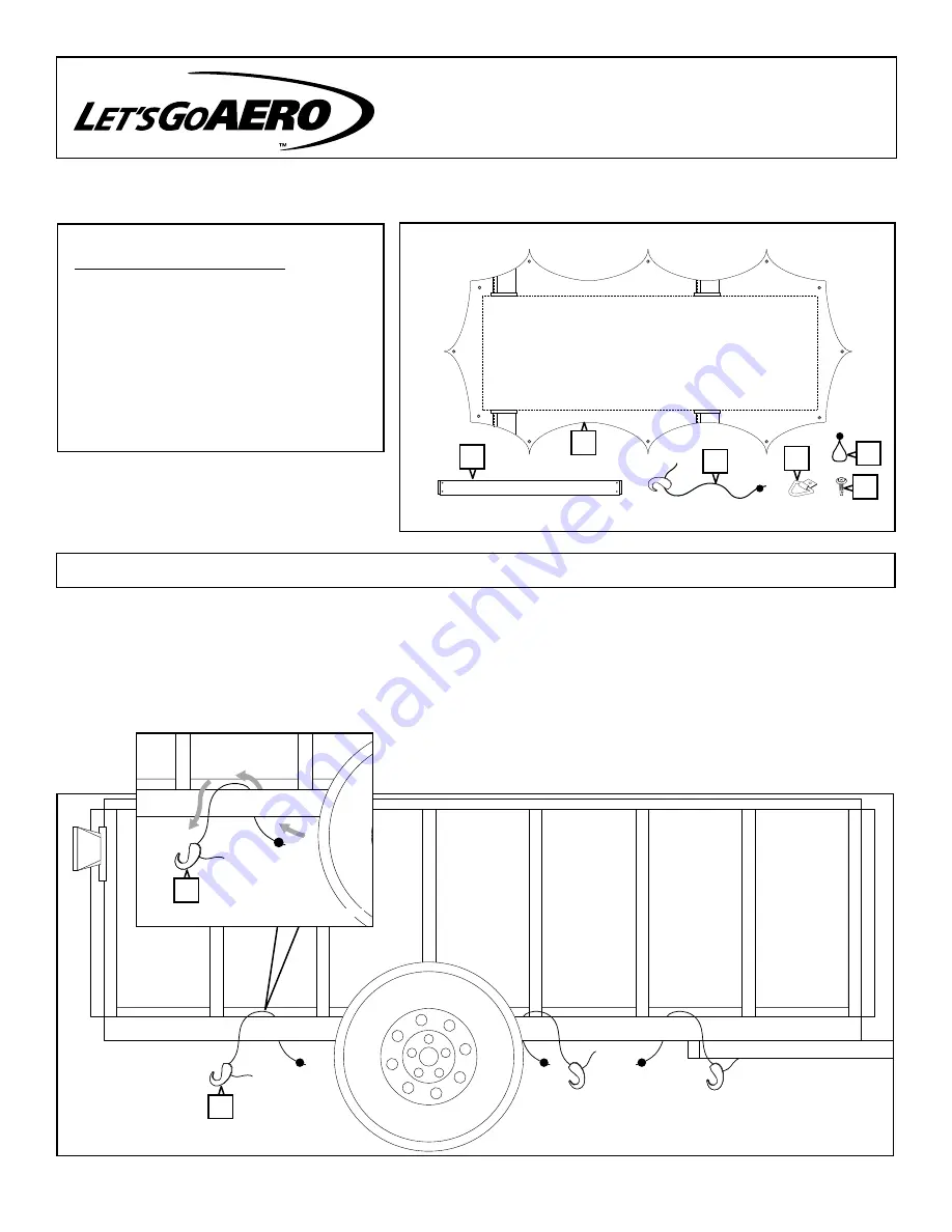 Let's Go Aero Seal Skin Tonneau Cover Assembly And Operation Download Page 1