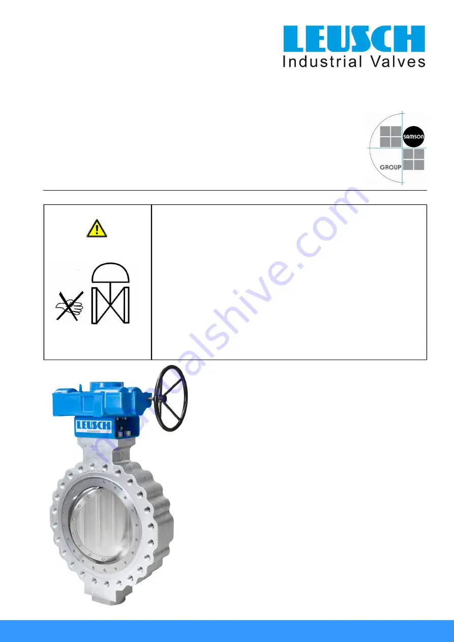 LEUSCH LTR 43 Series Operating And Service Instructions Download Page 1