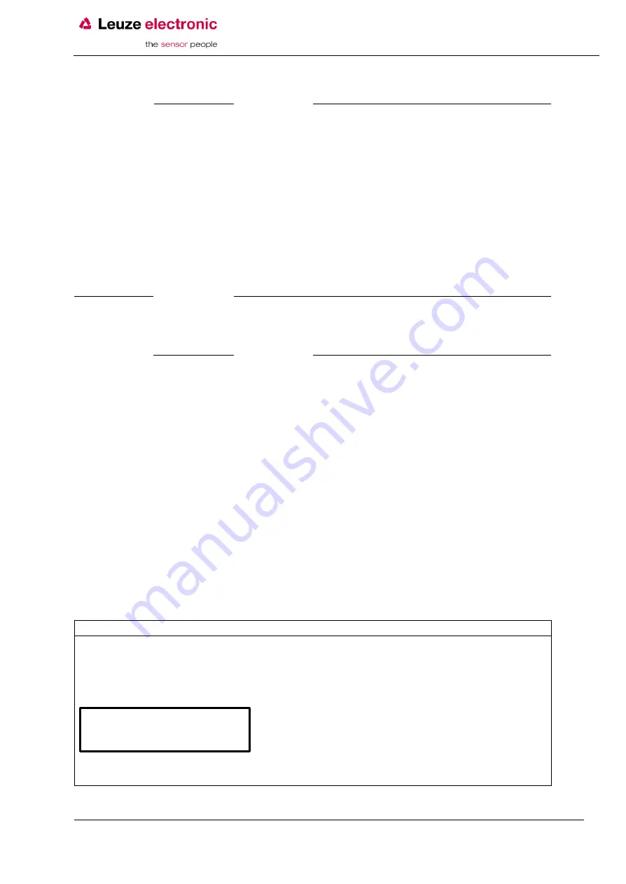 Leuze electronic 50143561 Original Operating Instructions Download Page 39