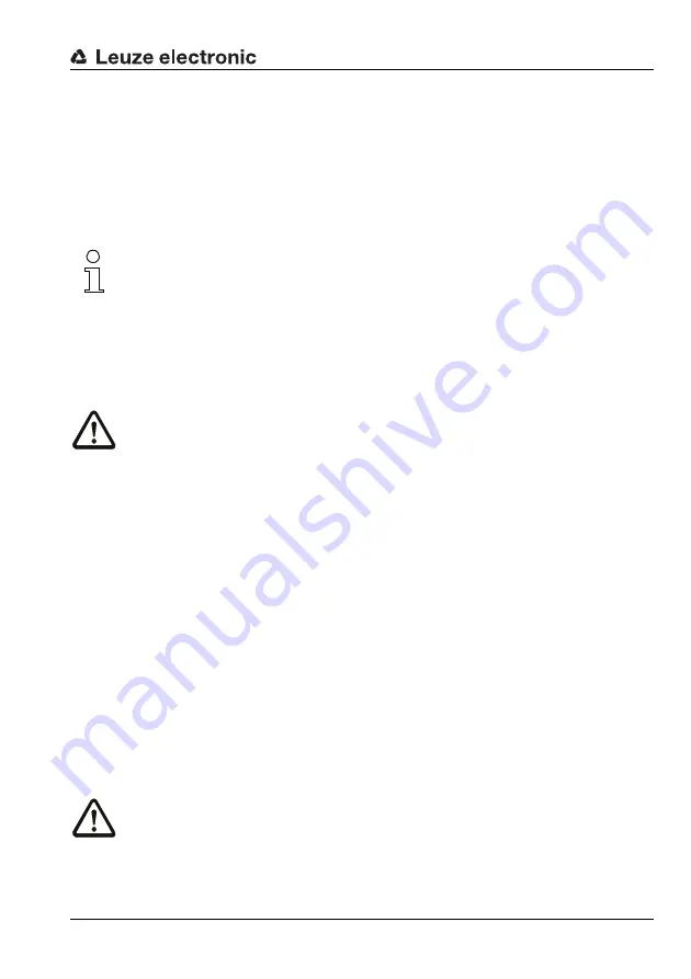 Leuze electronic AMS 200 Technical Description Download Page 23