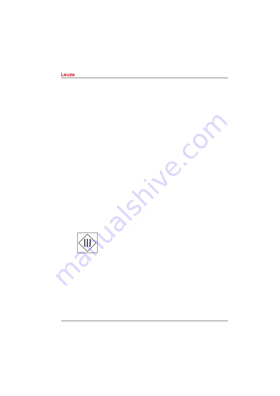 Leuze electronic AMS 355i Original Operating Instructions Download Page 18