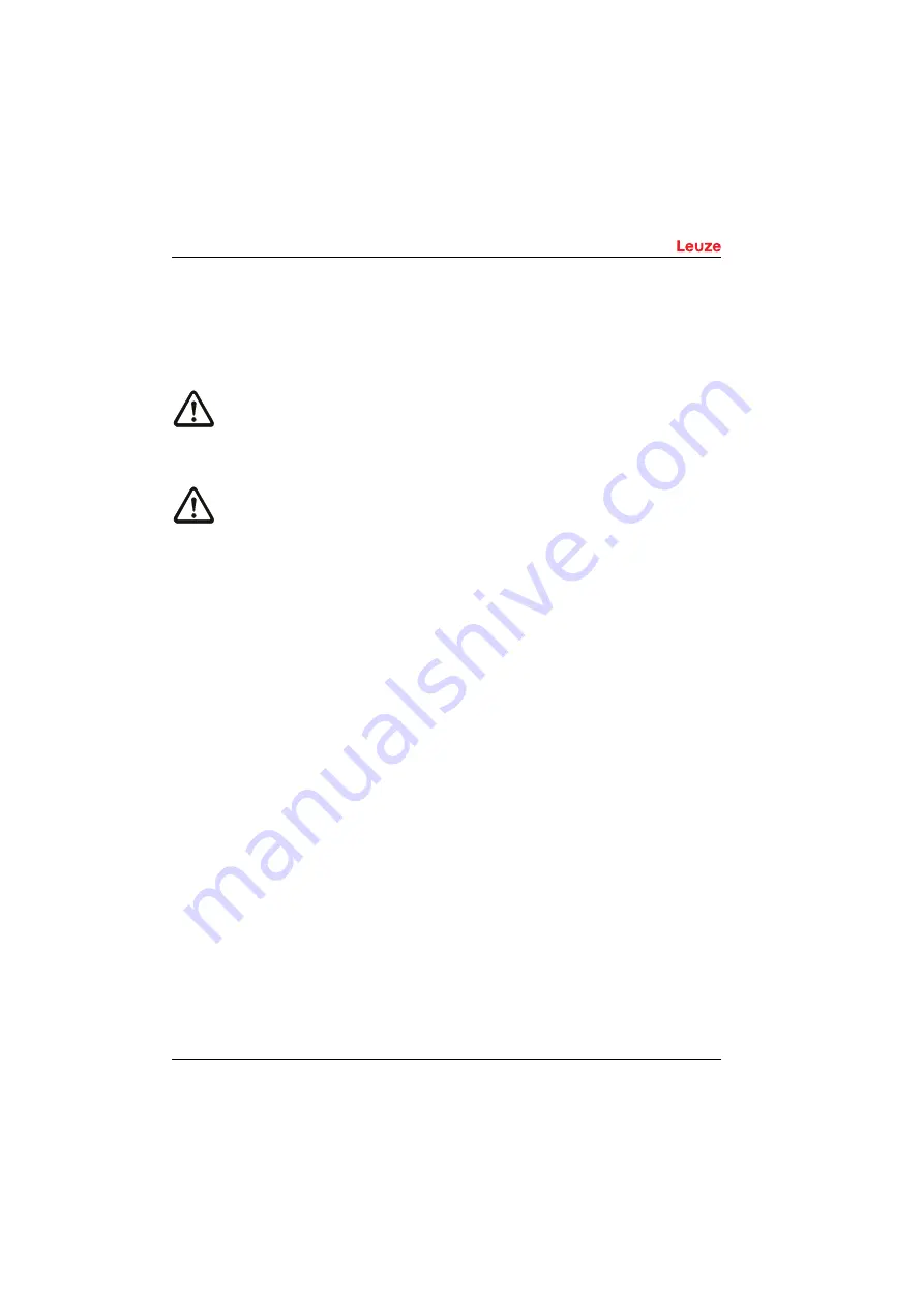 Leuze electronic AMS 355i Original Operating Instructions Download Page 23