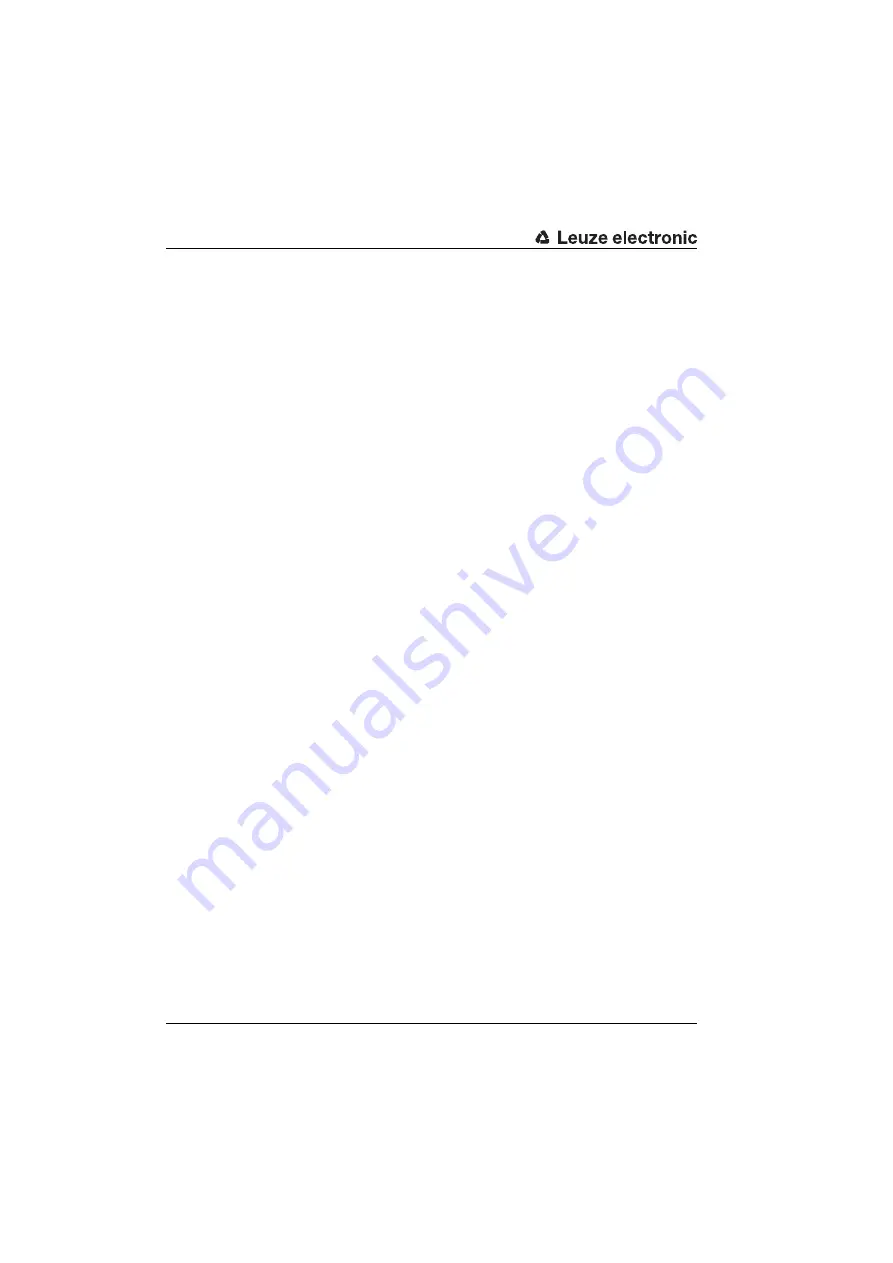 Leuze electronic AMS 358i Manual Download Page 4