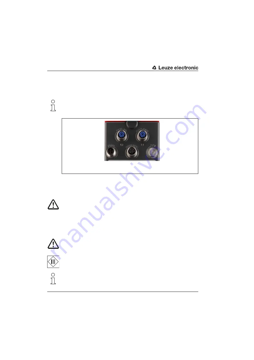 Leuze electronic AMS 358i Manual Download Page 40