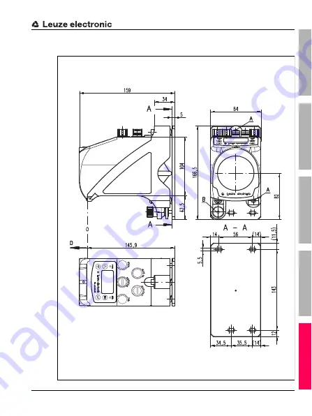 Leuze electronic AMS 3xxi Скачать руководство пользователя страница 5