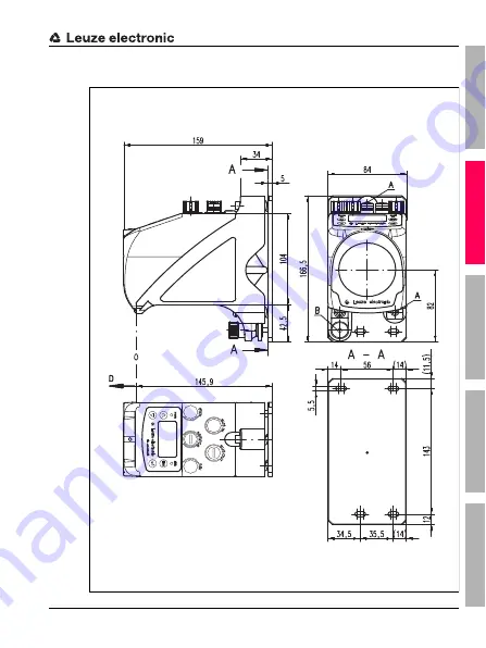 Leuze electronic AMS 3xxi Short Description Download Page 47