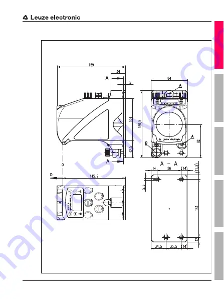 Leuze electronic AMS 3xxi Short Description Download Page 61