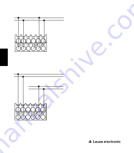 Leuze electronic ASM1 Series Connecting And Operating Instructions Download Page 56