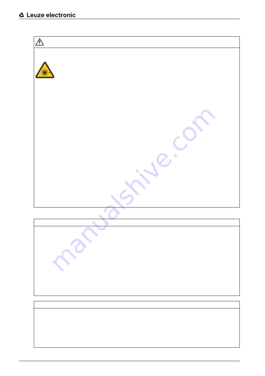 Leuze electronic BPS 348i Manual Download Page 8