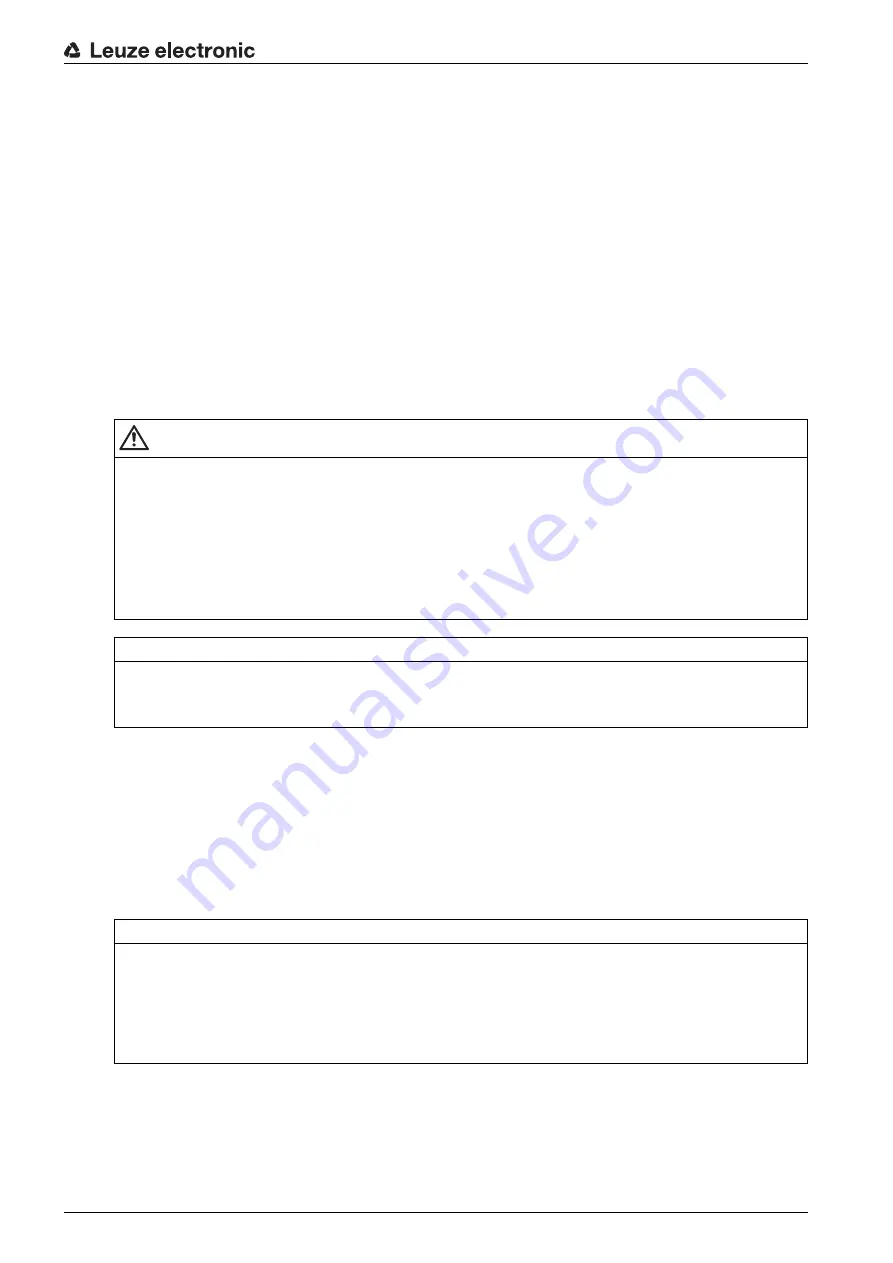 Leuze electronic CSL710-R05-1280.A/L-M12 Original Operating Instructions Download Page 8