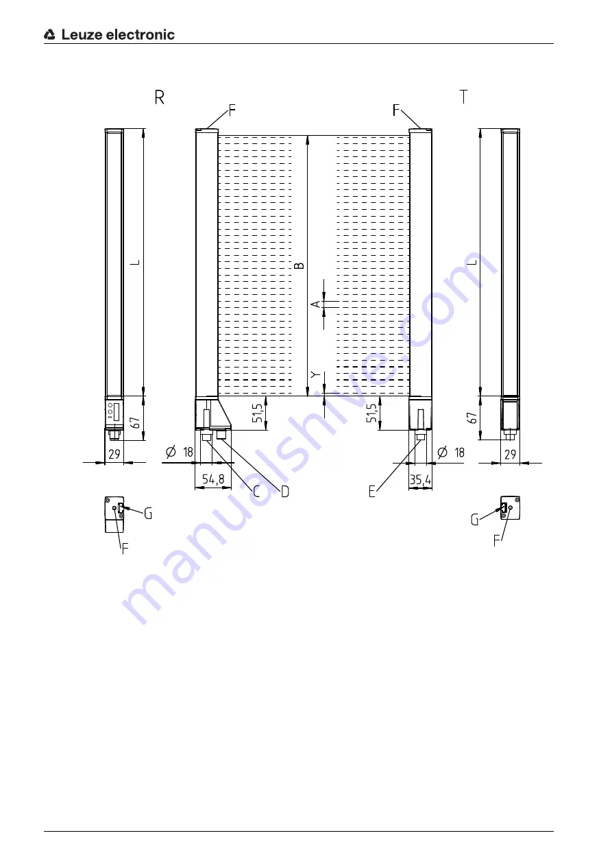 Leuze electronic CSL710-R05-1280.A/L-M12 Original Operating Instructions Download Page 88