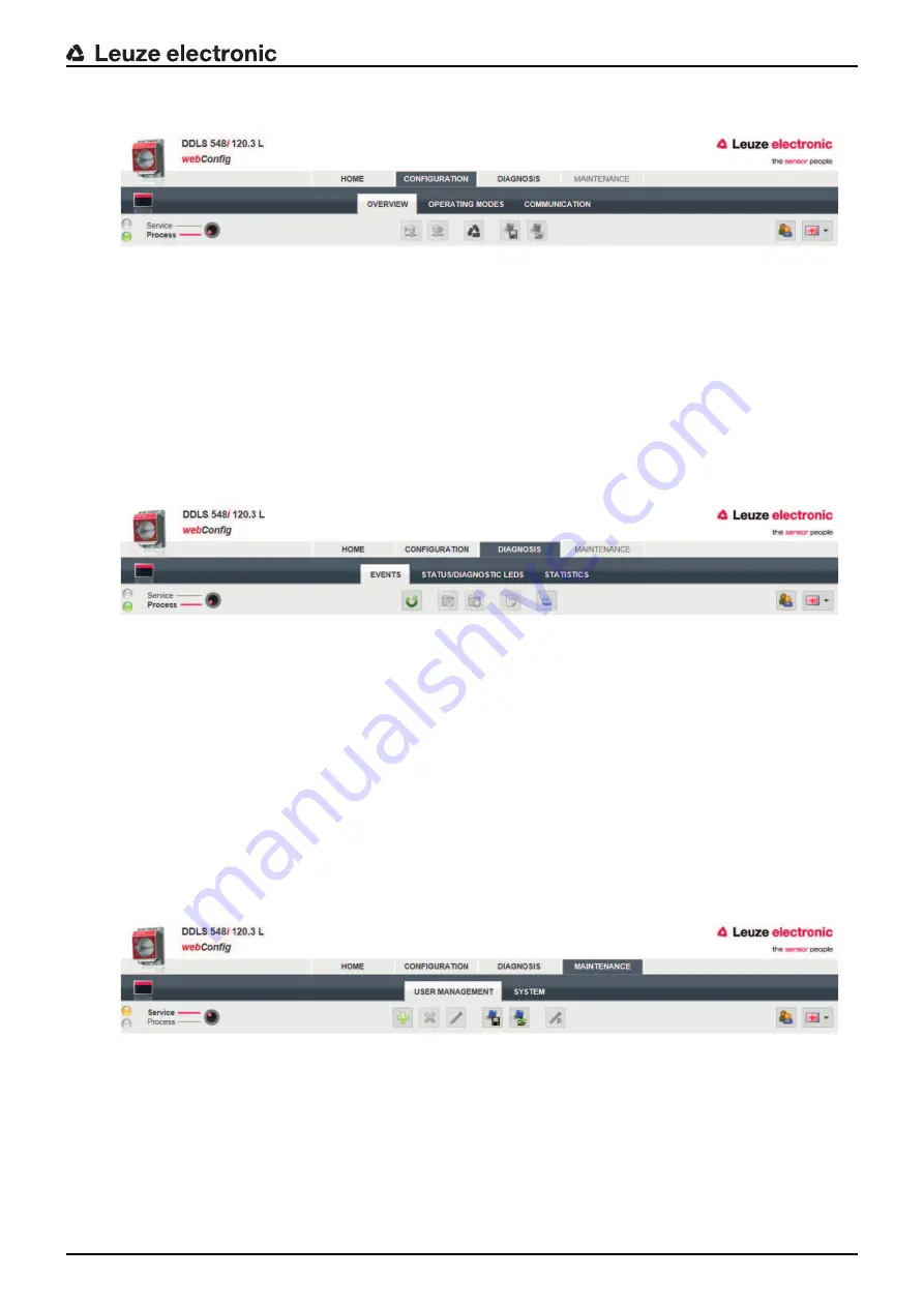 Leuze electronic DDLS 548i Manual Download Page 66