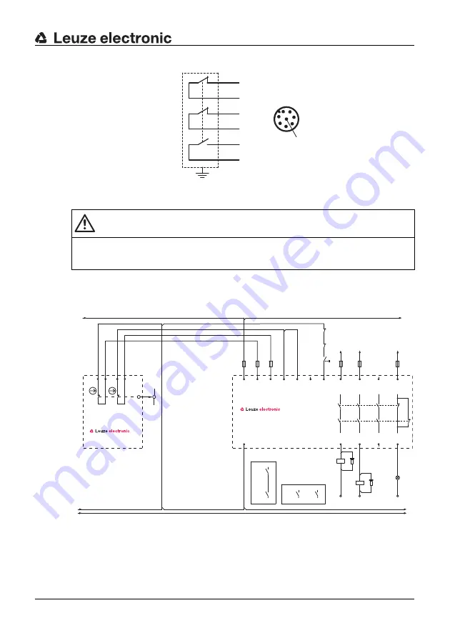 Leuze electronic ERS200 Series Operating Instructions Manual Download Page 30