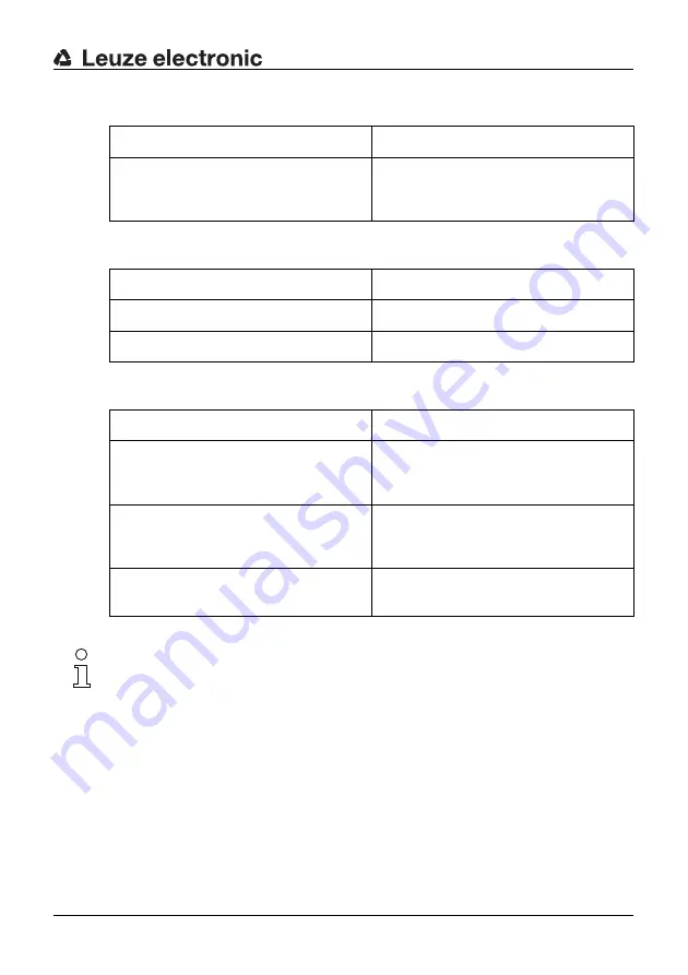 Leuze electronic ERS200 Series Operating Instructions Manual Download Page 42