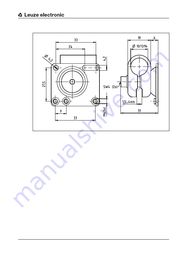 Leuze electronic LSIS 222 Technical Description Download Page 21