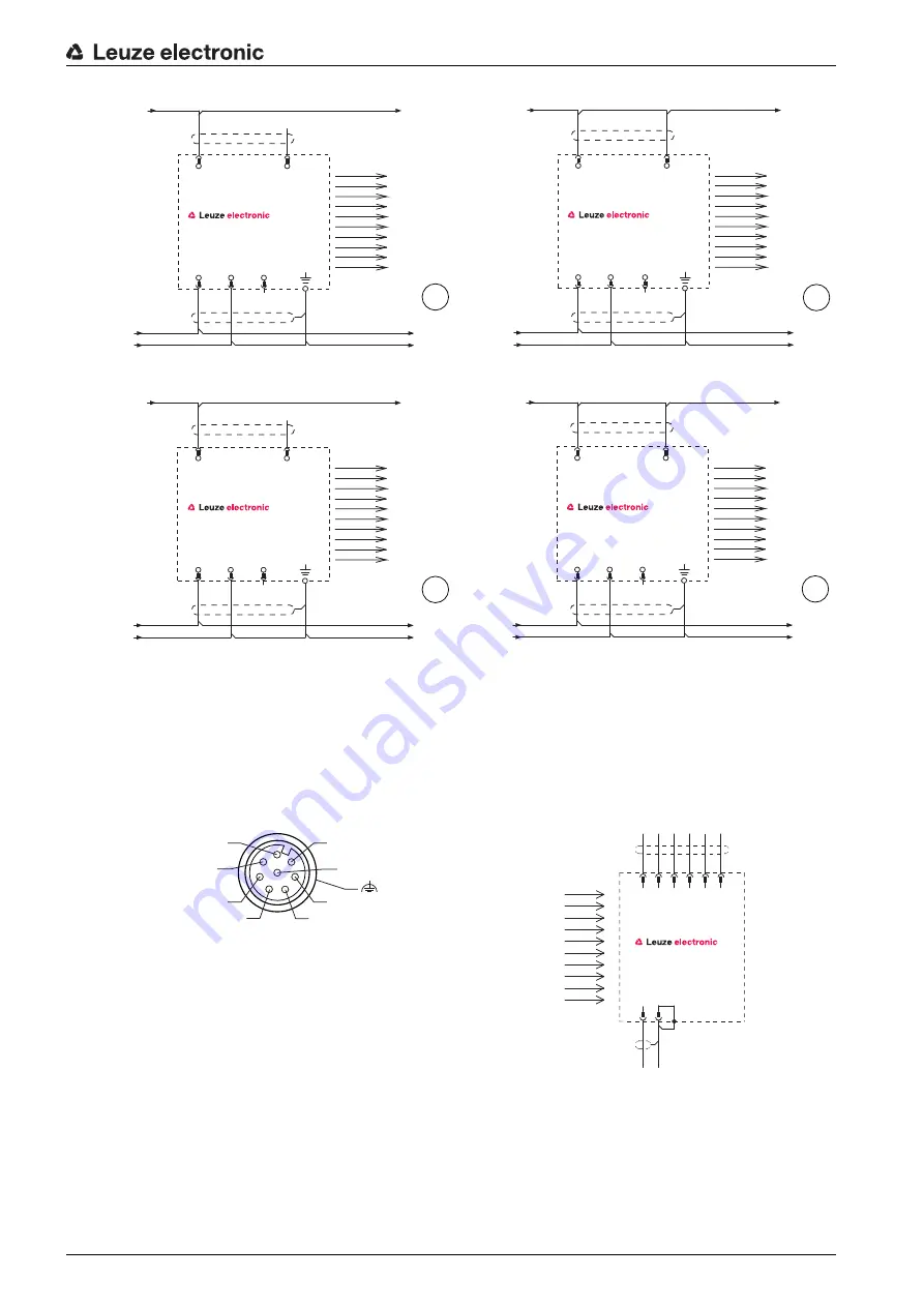 Leuze electronic MLC 520 Original Operating Instructions Download Page 34