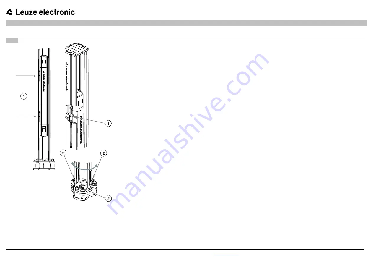 Leuze electronic MLD-M00a Скачать руководство пользователя страница 3