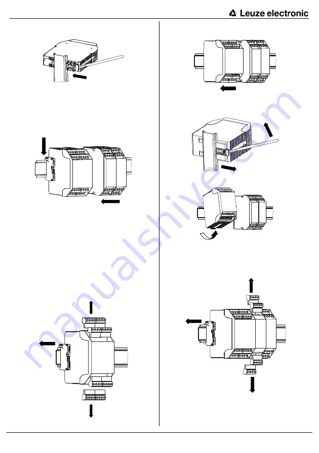 Leuze electronic MSI 400 Series Original Operating Instructions Download Page 28