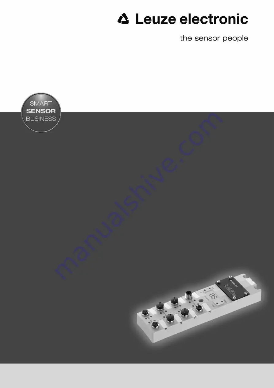 Leuze electronic MSI-MD-FBX Original Operating Instructions Download Page 1