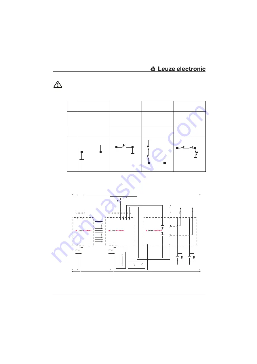 Leuze electronic SD2R20 Series Connecting And Operating Instructions Download Page 36