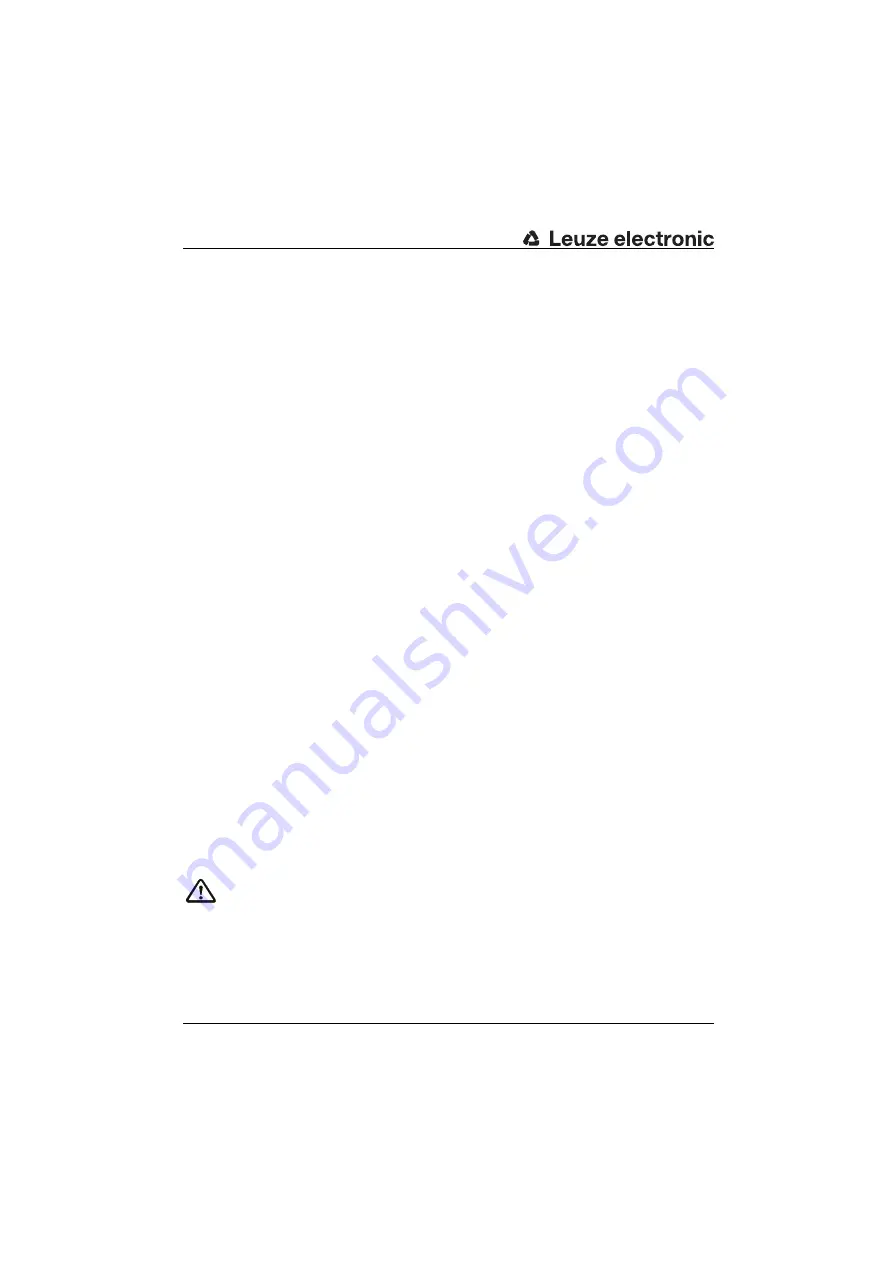 Leuze electronic SD2R20 Series Connecting And Operating Instructions Download Page 40