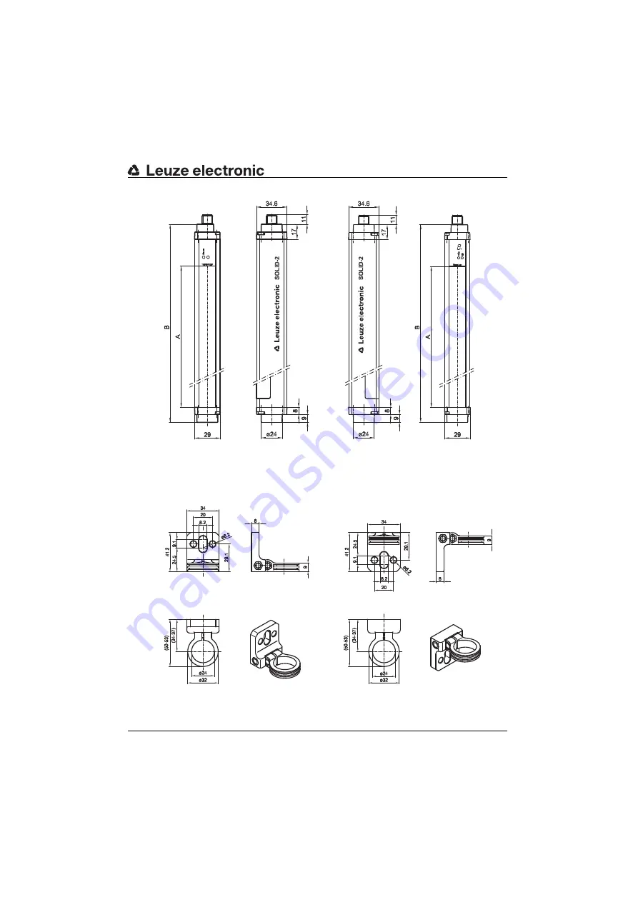 Leuze electronic SD2R20 Series Connecting And Operating Instructions Download Page 49