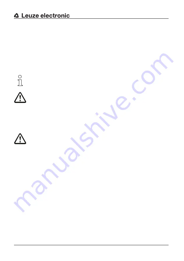 Leuze electronic SD4R 14 Connecting And Operating Instructions Download Page 17