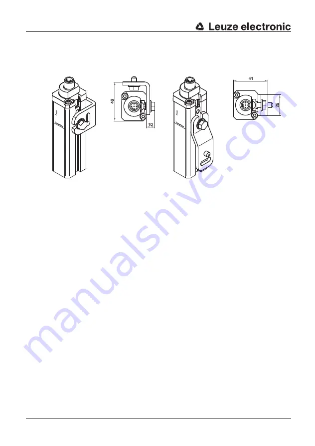 Leuze electronic SD4R 14 Connecting And Operating Instructions Download Page 36