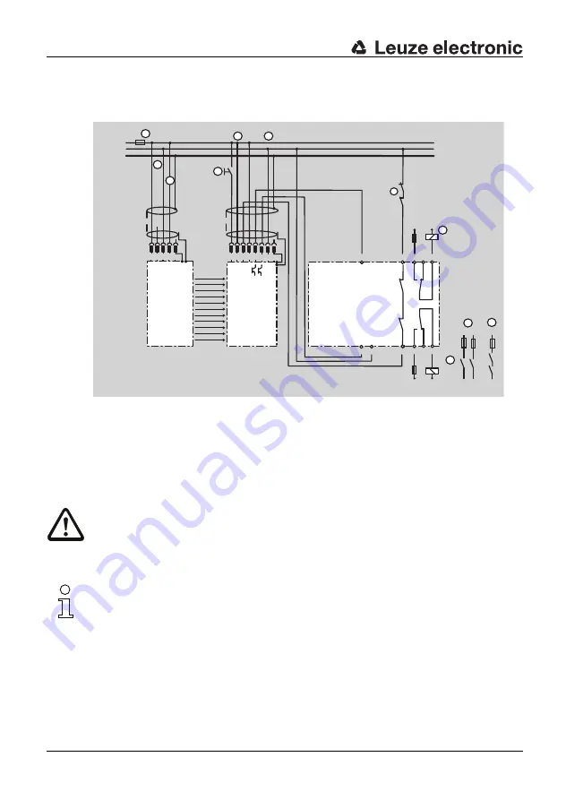 Leuze electronic SD4R 14 Connecting And Operating Instructions Download Page 44