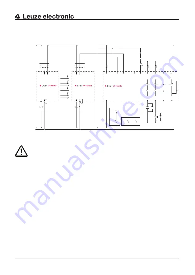 Leuze electronic SD4R 14 Connecting And Operating Instructions Download Page 45