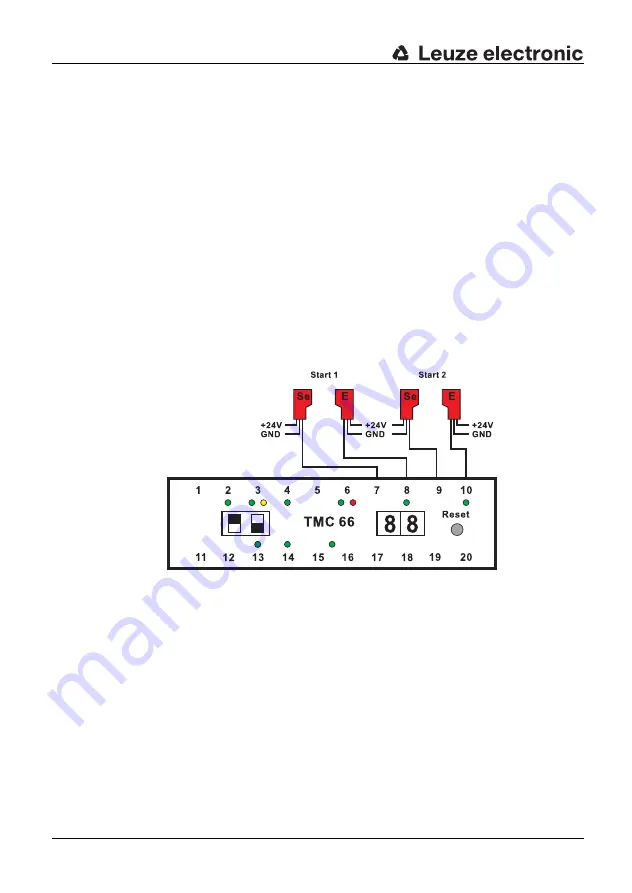 Leuze electronic TMC 66 Connecting And Operating Instructions Download Page 30