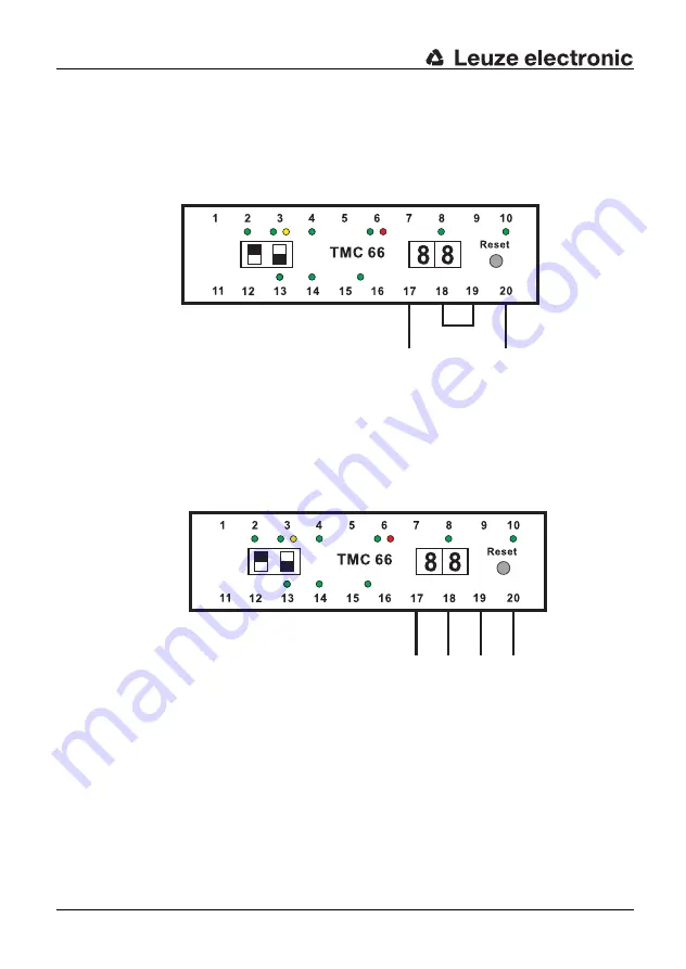 Leuze electronic TMC 66 Connecting And Operating Instructions Download Page 32