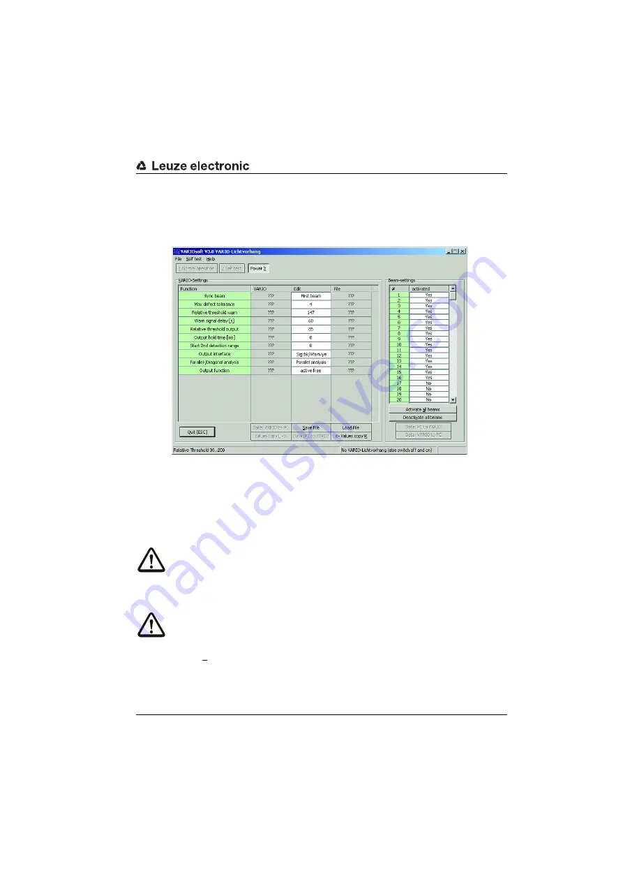 Leuze electronic VARIO B Скачать руководство пользователя страница 11