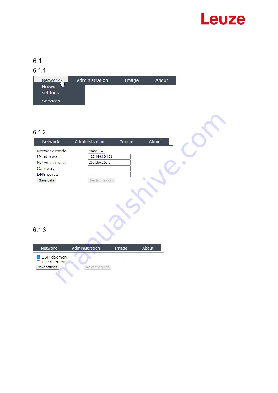 Leuze 50132136 User Manual Download Page 16