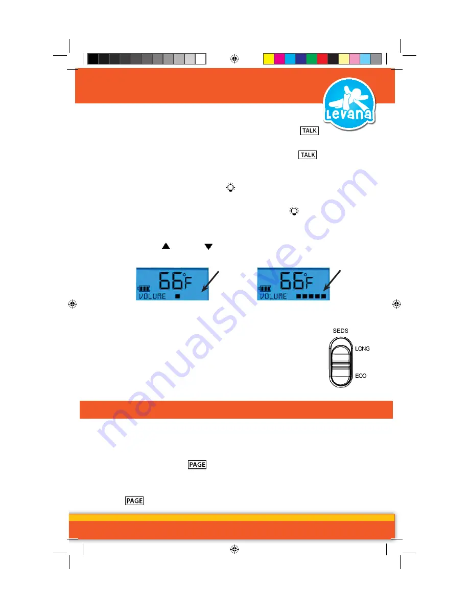 Levana LV-TW200 User Manual Download Page 14