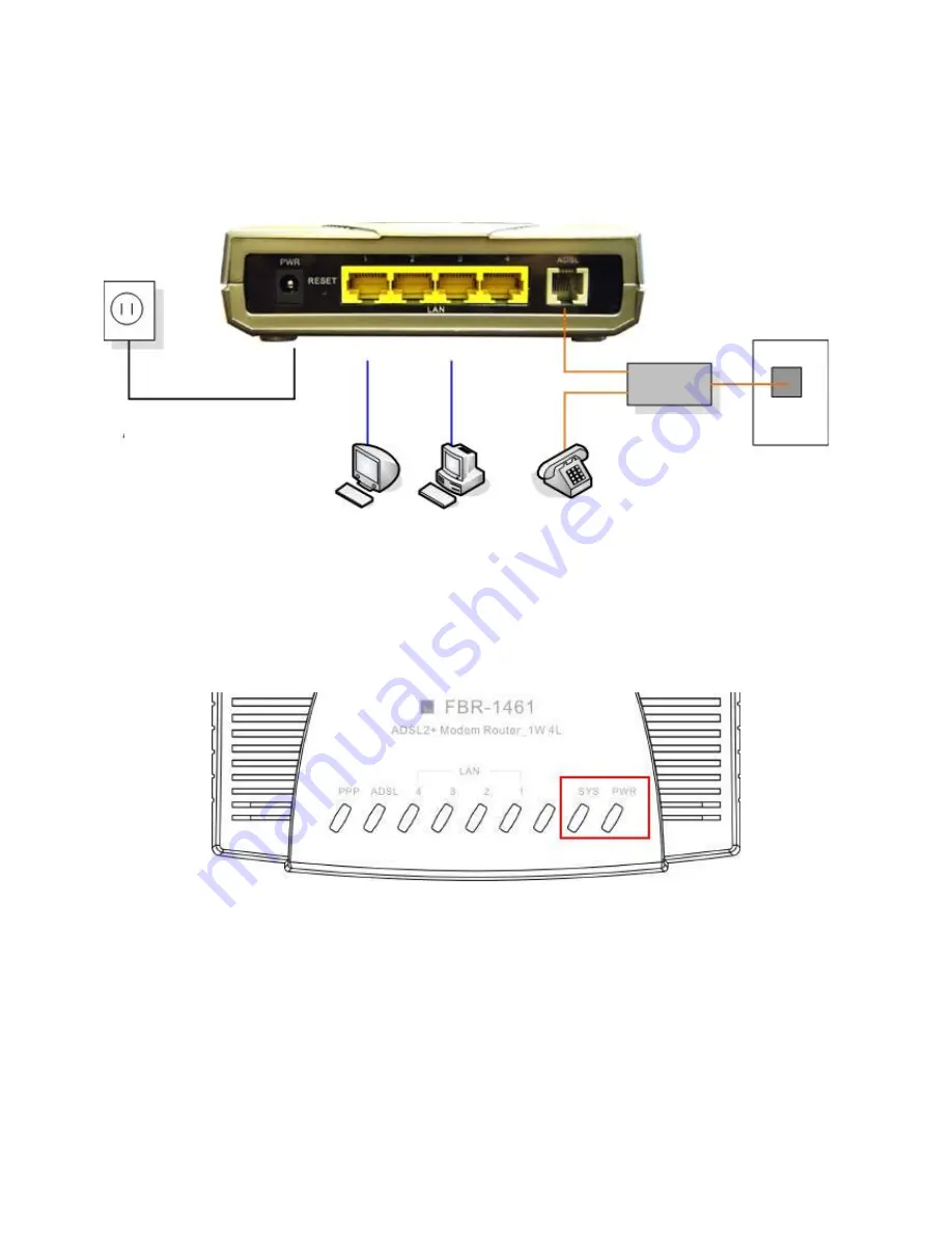 LevelOne ADSL2 FBR-1461 Quick Installation Manual Download Page 56