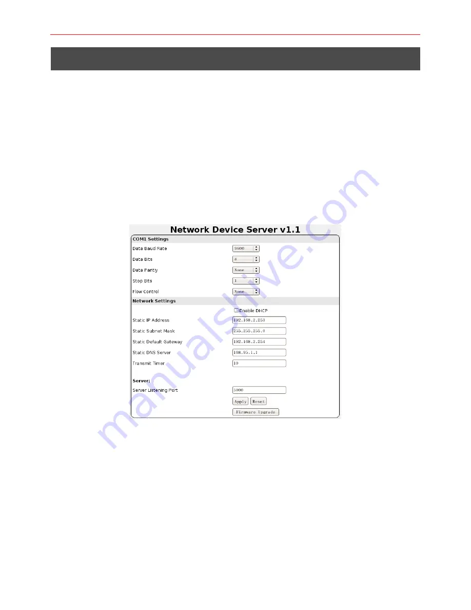 LevelOne DSA-1000 User Manual Download Page 8