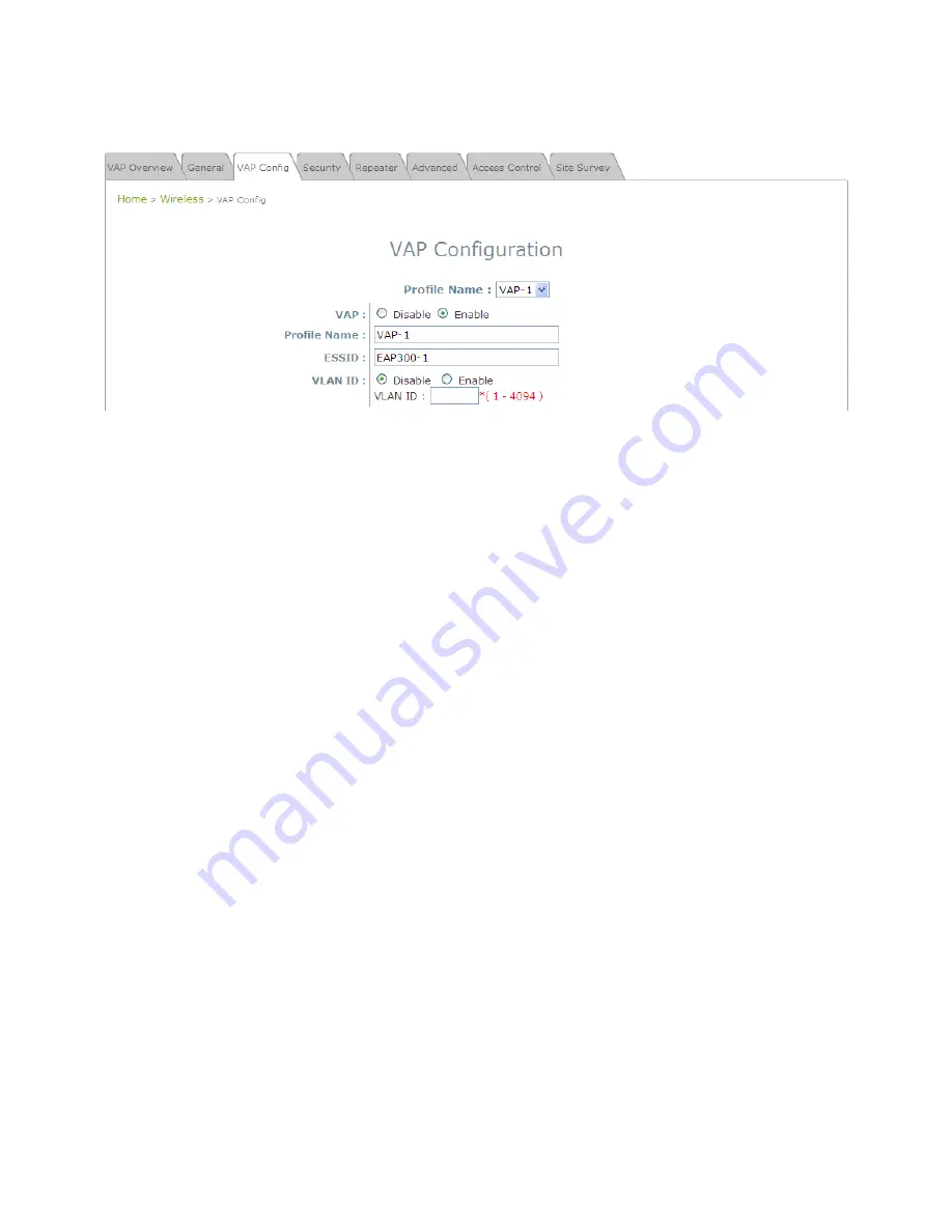 LevelOne EAP-300 User Manual Download Page 125