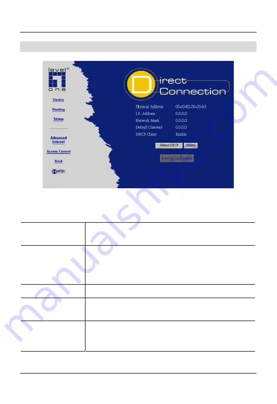 LevelOne FBR-1100TX User Manual Download Page 28