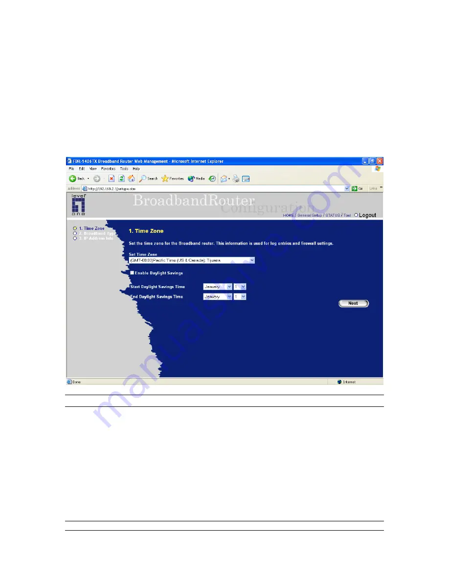 LevelOne FBR-1406TX User Manual Download Page 16