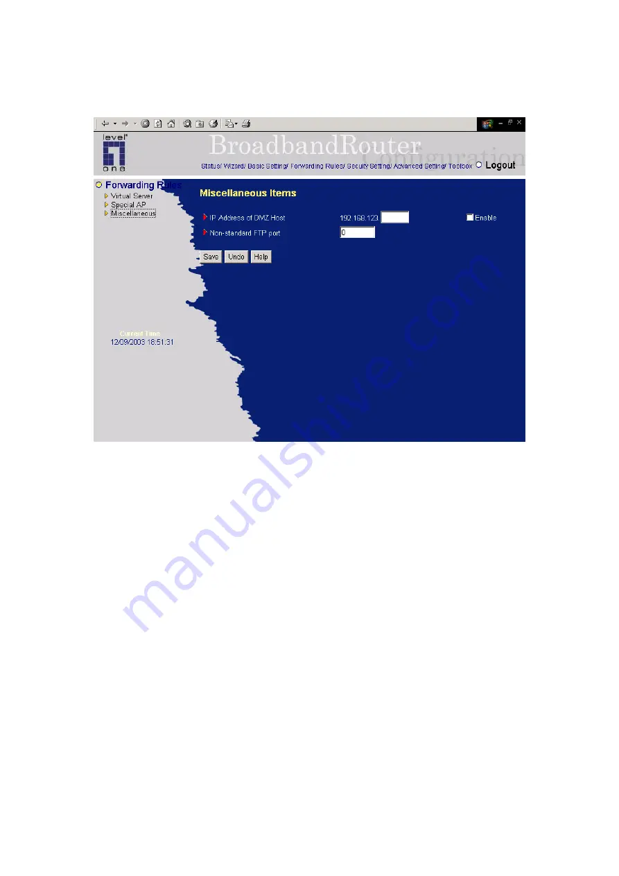 LevelOne FBR-1413TX User Manual Download Page 30