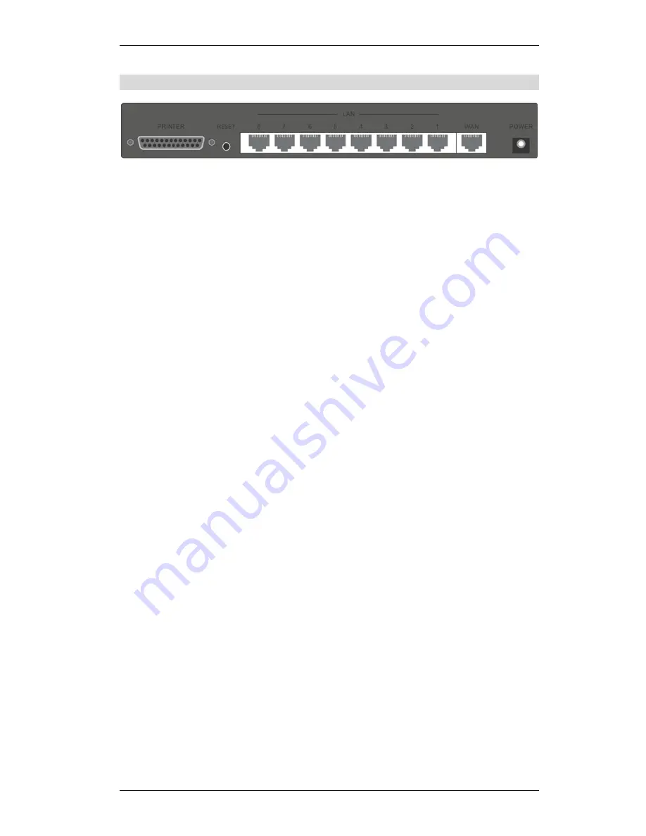 LevelOne FBR-1800TX User Manual Download Page 8