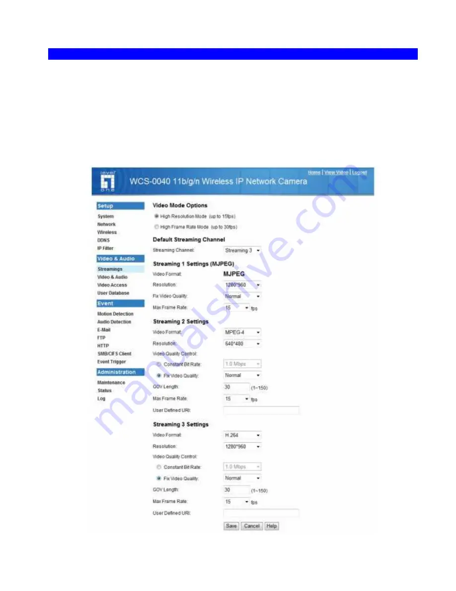 LevelOne FCS-0040 Скачать руководство пользователя страница 40