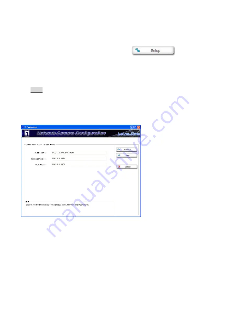 LevelOne FCS-1101 Скачать руководство пользователя страница 11