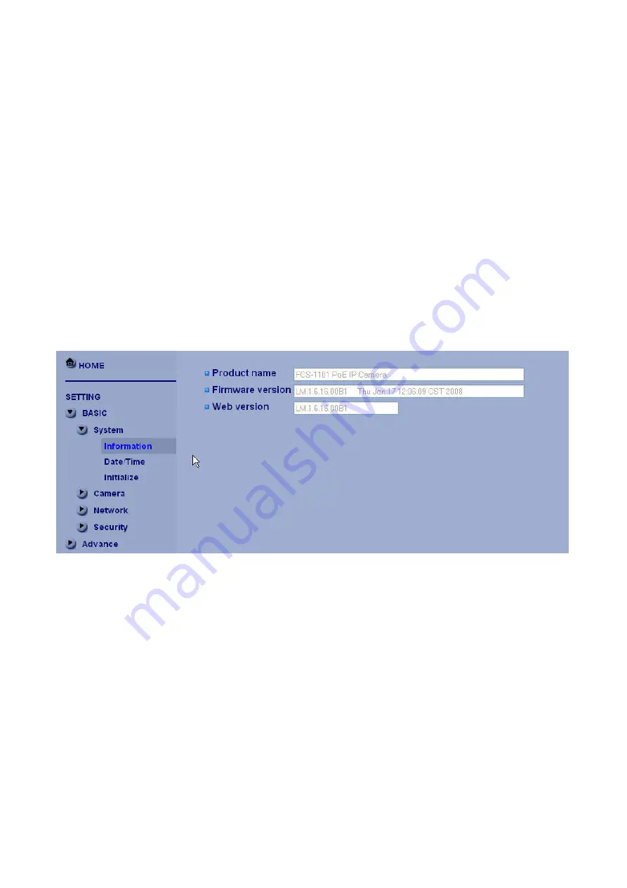 LevelOne FCS-1101 User Manual Download Page 39