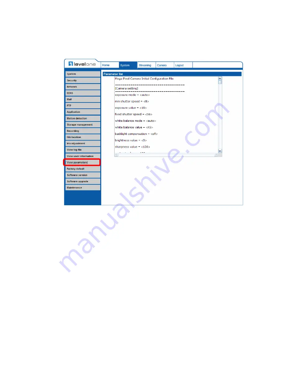 LevelOne FCS-3071 User Manual Download Page 44