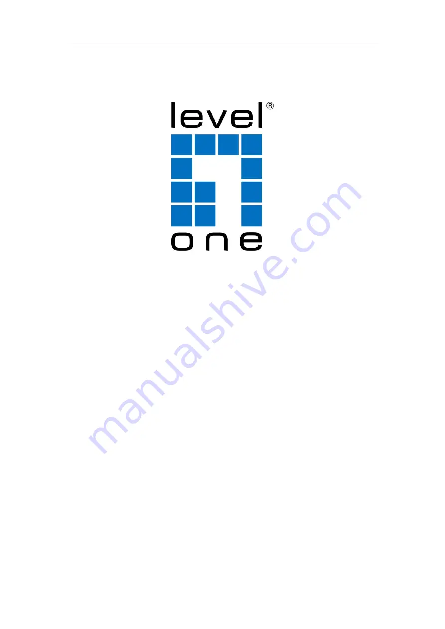 LevelOne FCS-3085 User Manual Download Page 1