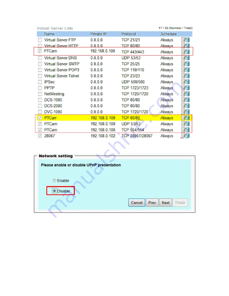 LevelOne FCS-3102 User Manual Download Page 54