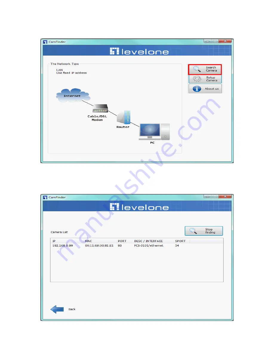 LevelOne FCS-6020 Скачать руководство пользователя страница 12